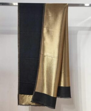 Reversible Zaari Fine Wool Stole