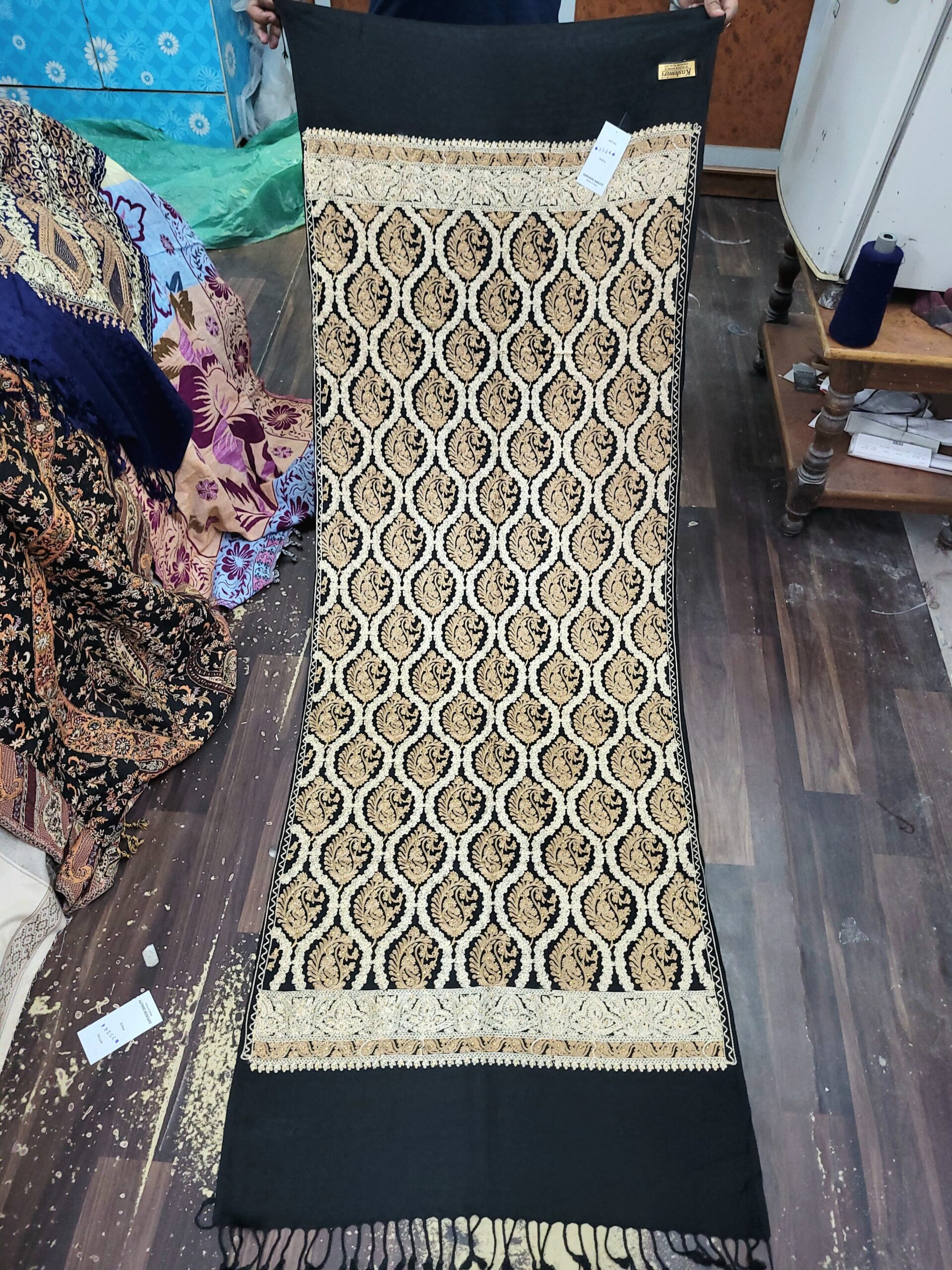 Viscose Embriodery Stole