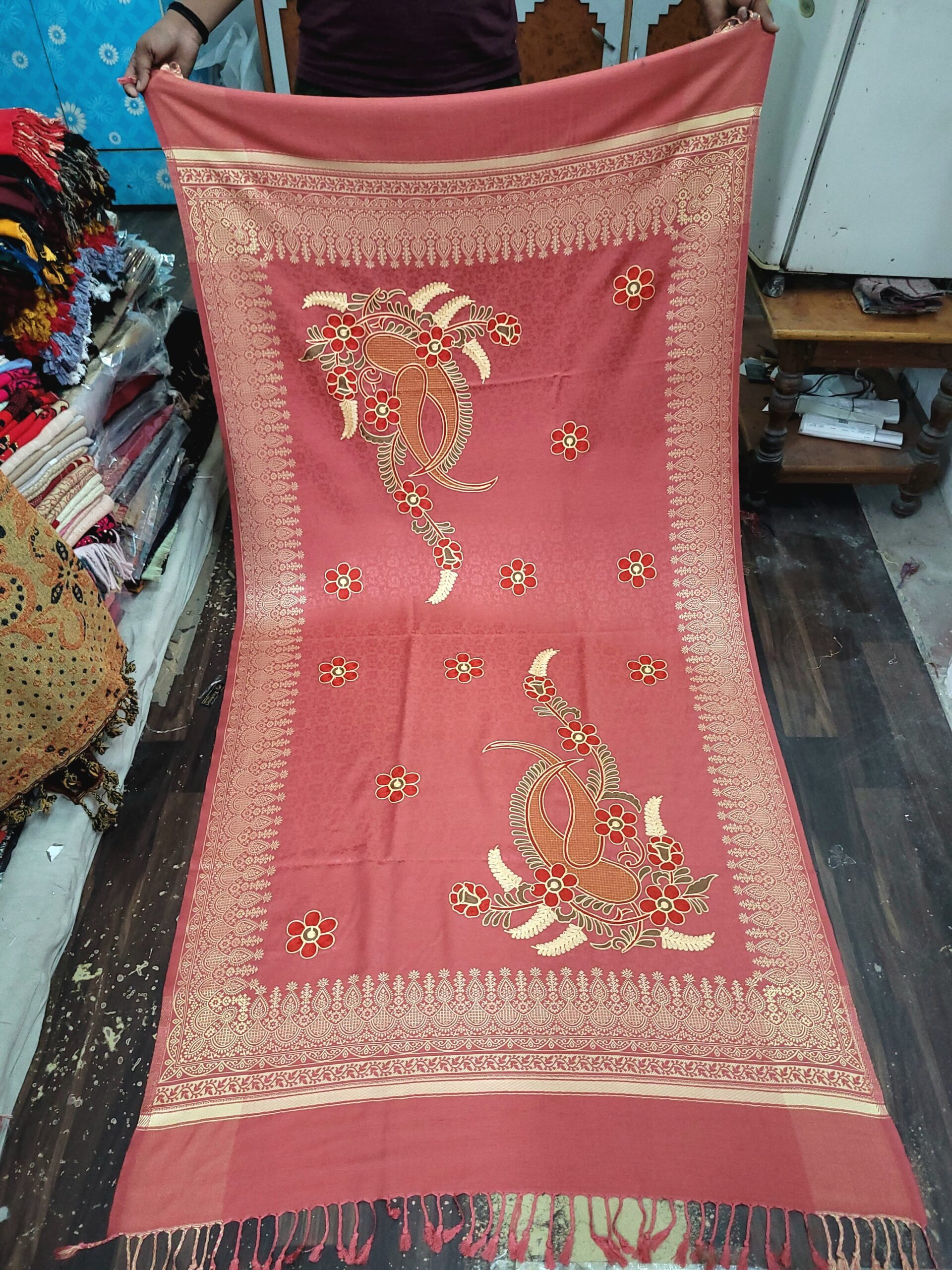 Embriodery Work Shawl