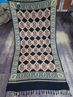 Embriodery acrylic shawl