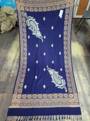 Embriodery acrylic kunj shawl