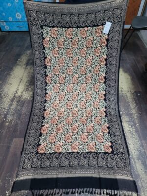 Embriodery acrylic ambi design shawl