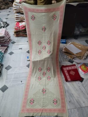 Knitting acrylic pure wool designer stole
