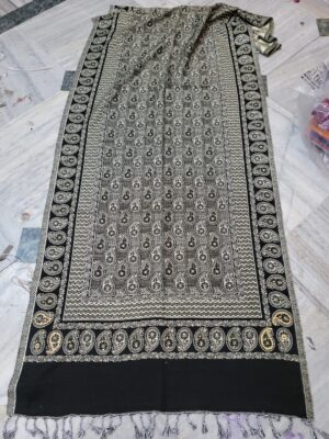 Micro Jall With Swaroski Stone Work Stole