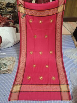 Acrylic Embroidery Shawl