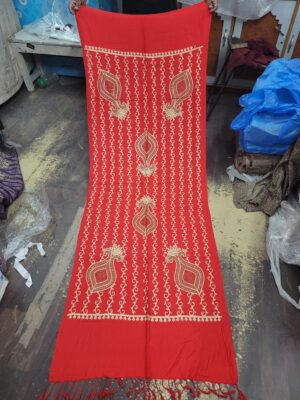 Viscose Embroidery Stole