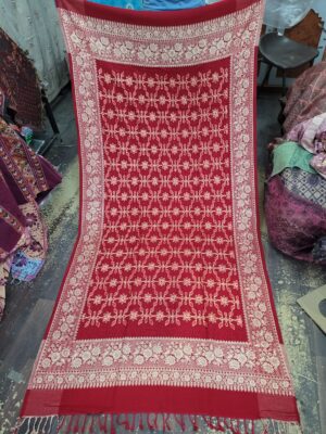 Acrylic Embroidery Shawl