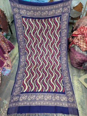 Acrylic Embroidery Shawl