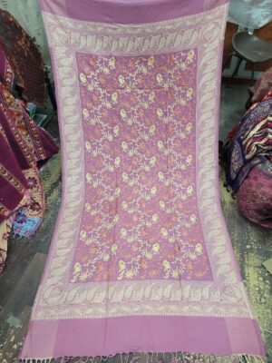 Acrylic Embroidery Shawl