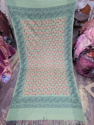 Acrylic Embroidery Shawl