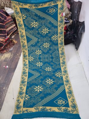 Knitting Acrylic Zaari Shawl