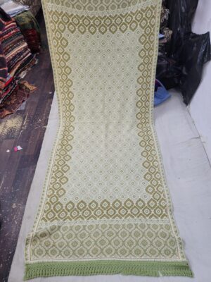 Knitting Soft Hair Yarn Shawl