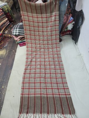 Check Acrylic Stole