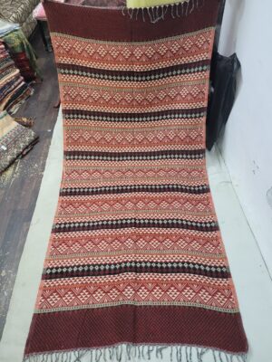 Acrylic Multi Kullu Jaal Shawl