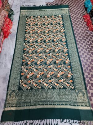 Embroidery With Patch Swaroski Shawl
