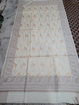 Embroidery Acrylic Shawl