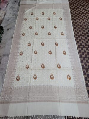 Embroidery Acrylic Shawl