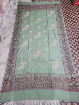 Embroidery Acrylic Shawl