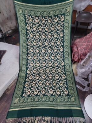 Embroidery With Patch Swaroski Shawl