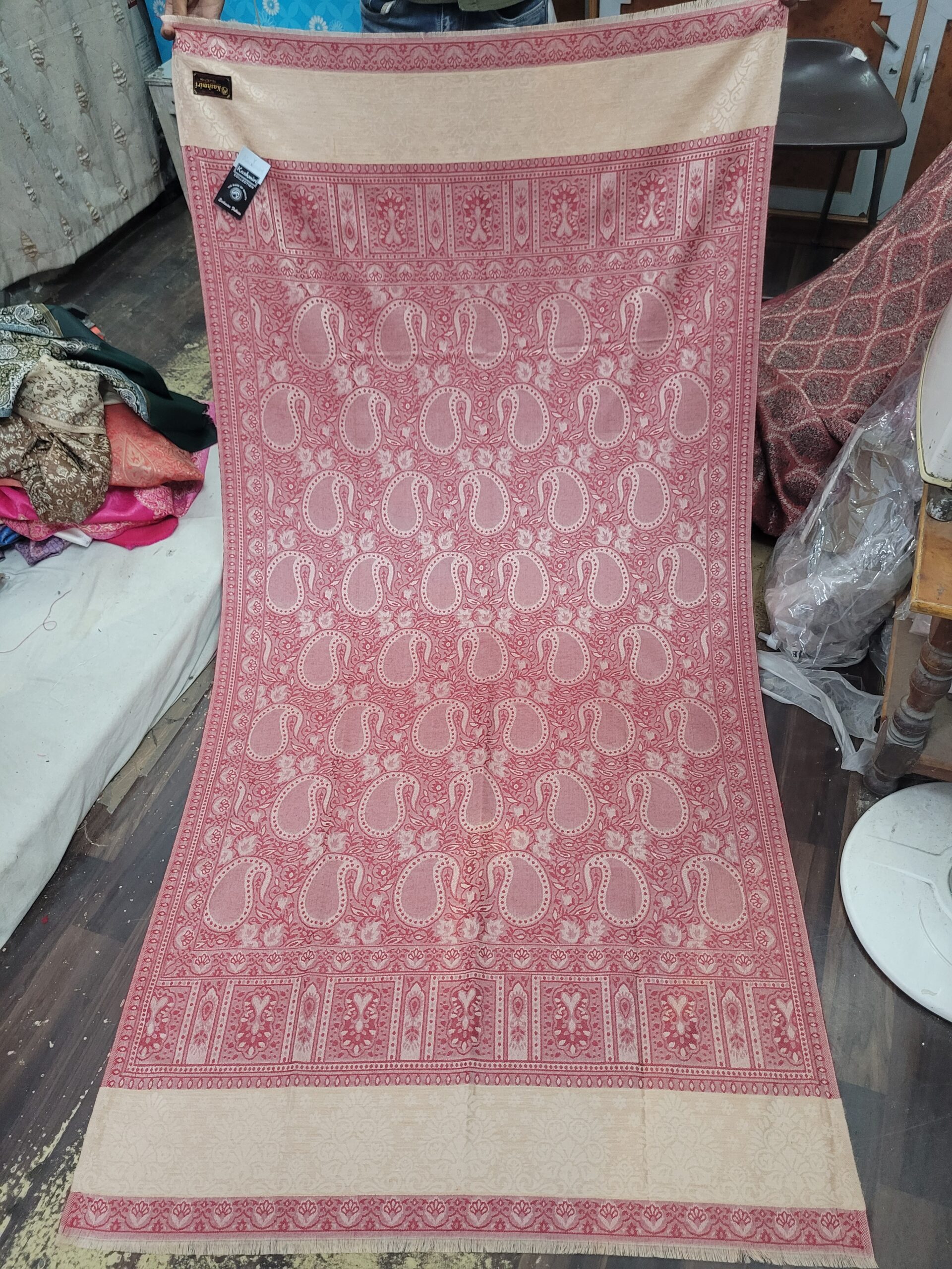Jamavar Acrylic Shawl