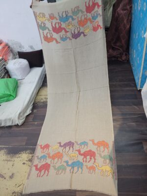 Camel Finewool Stole