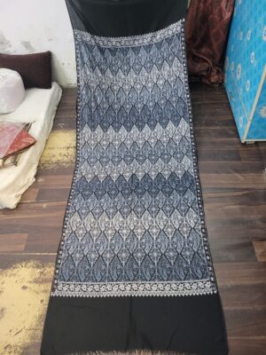 Nalki Embroidery Pure Wool Stole
