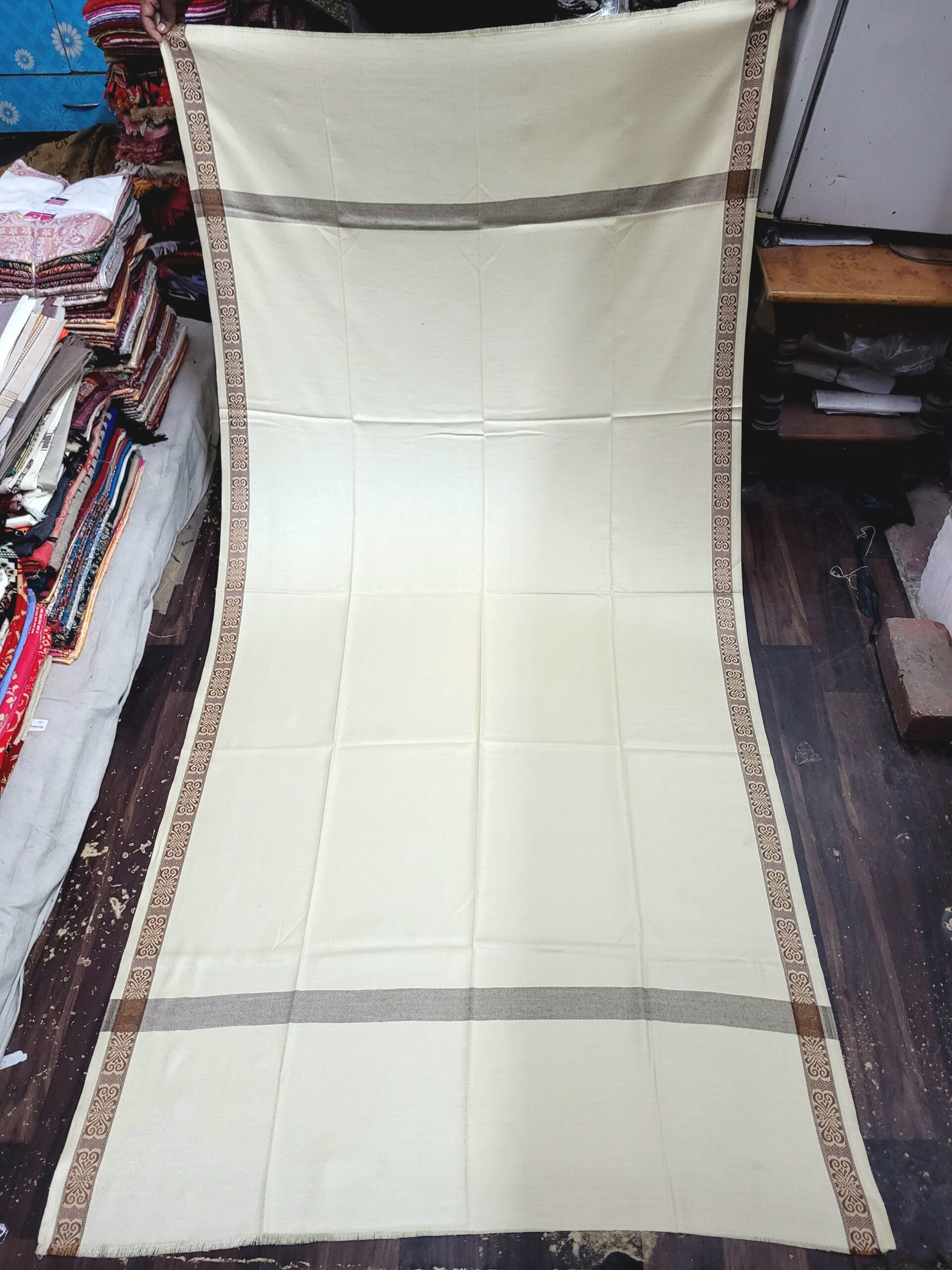 Acrylic Border Shawl