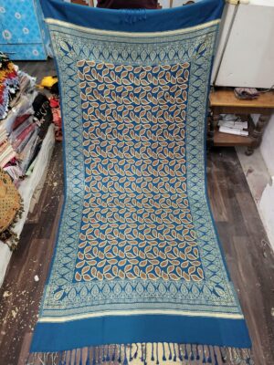 Embriodery With Stone Work Shawl