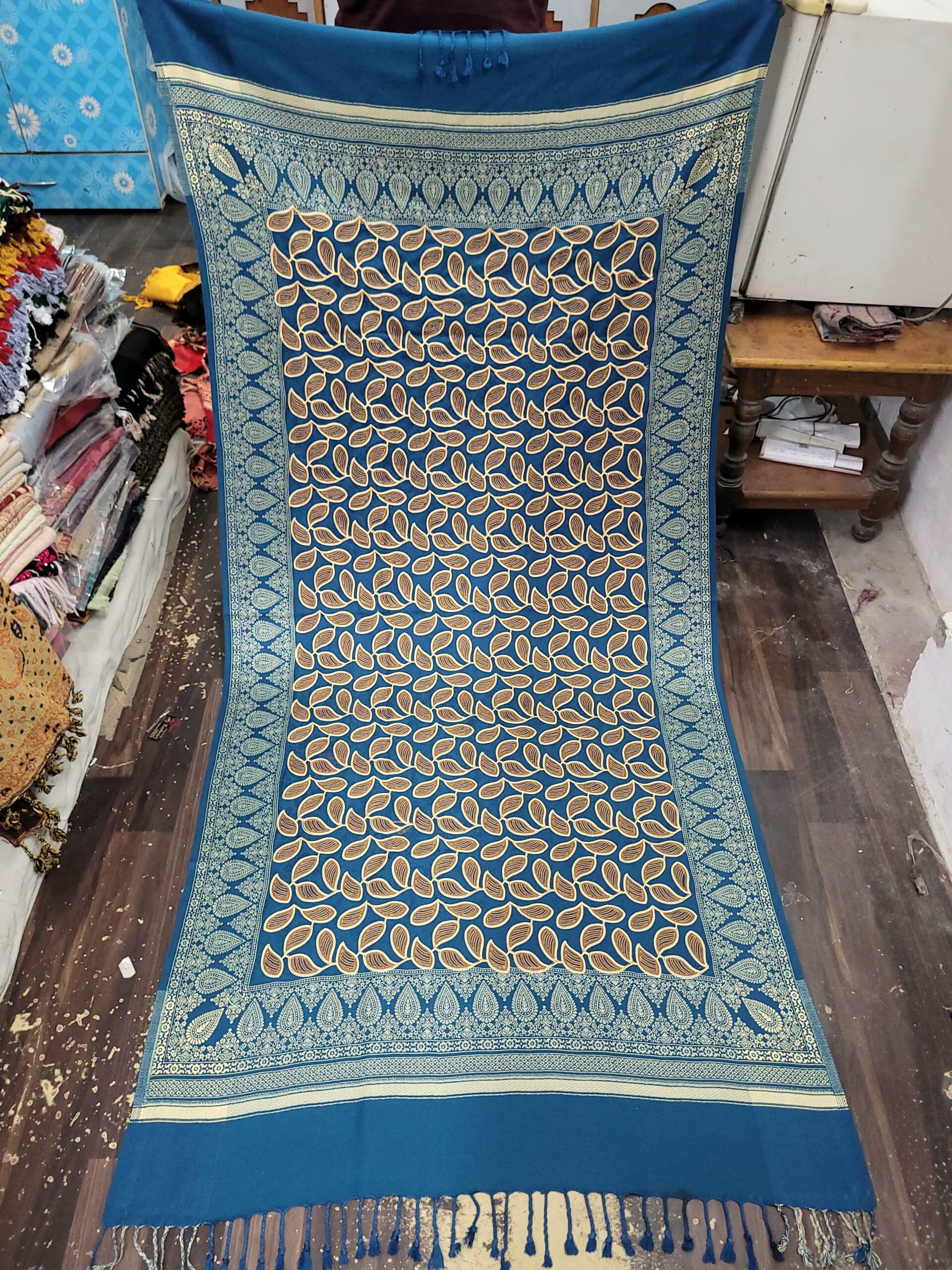 Embriodery With Stone Work Shawl