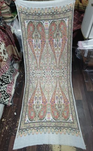 Fine Wool Embriodery Stole