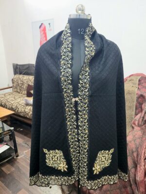 Knitted Embriodery Stole