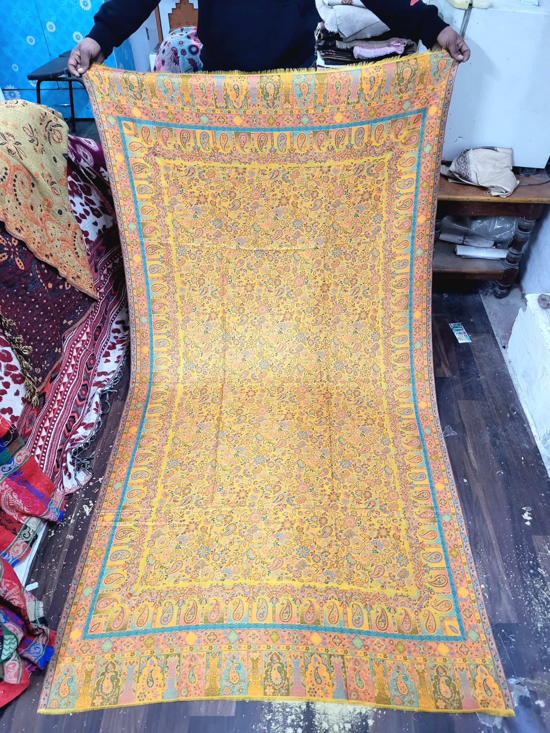 Silk Wool Shawl