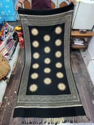 Embriodery With Stone Work Shawl