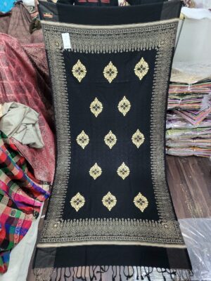 Embriodery With Stone Work Shawl