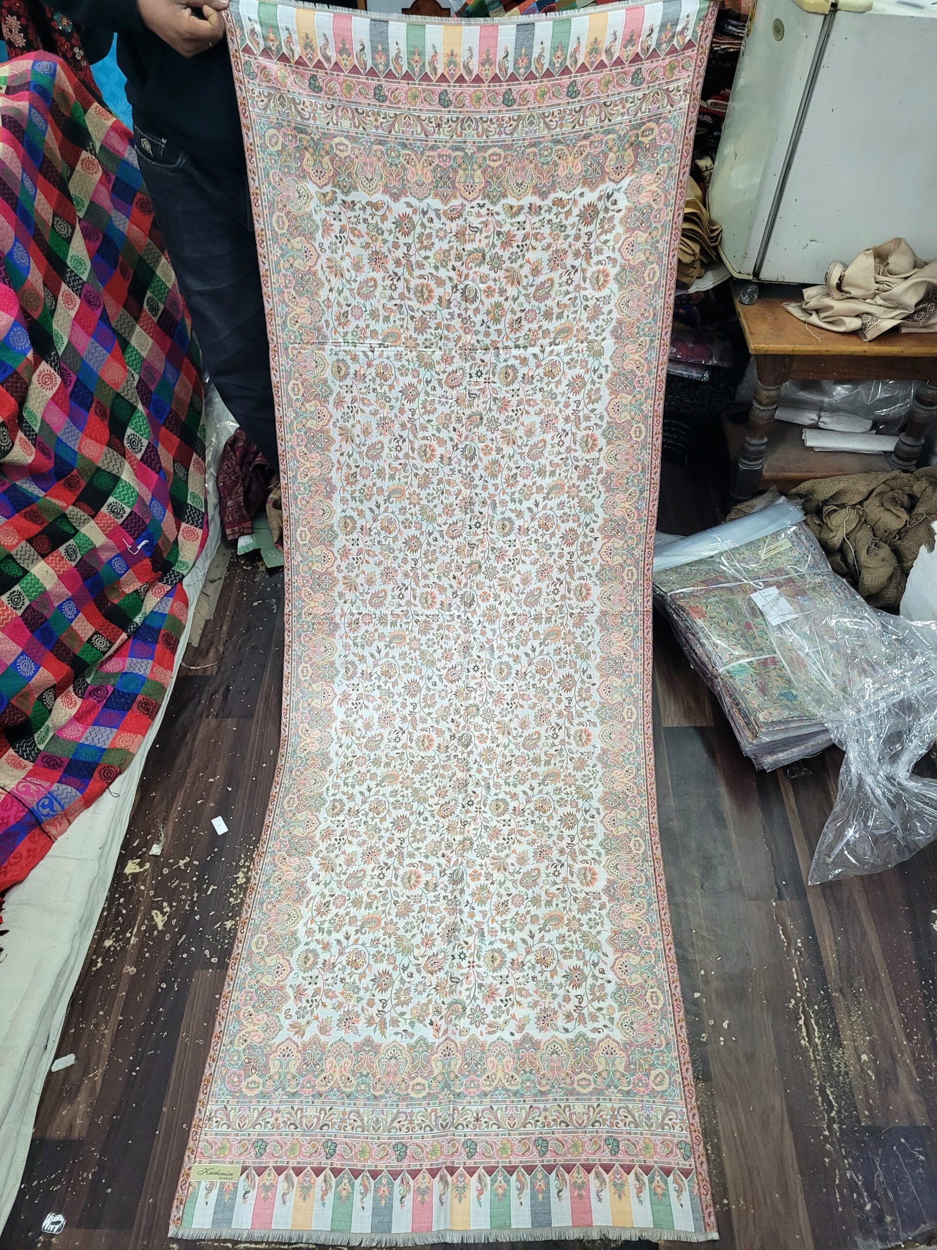Fine Wool Kaani Stole