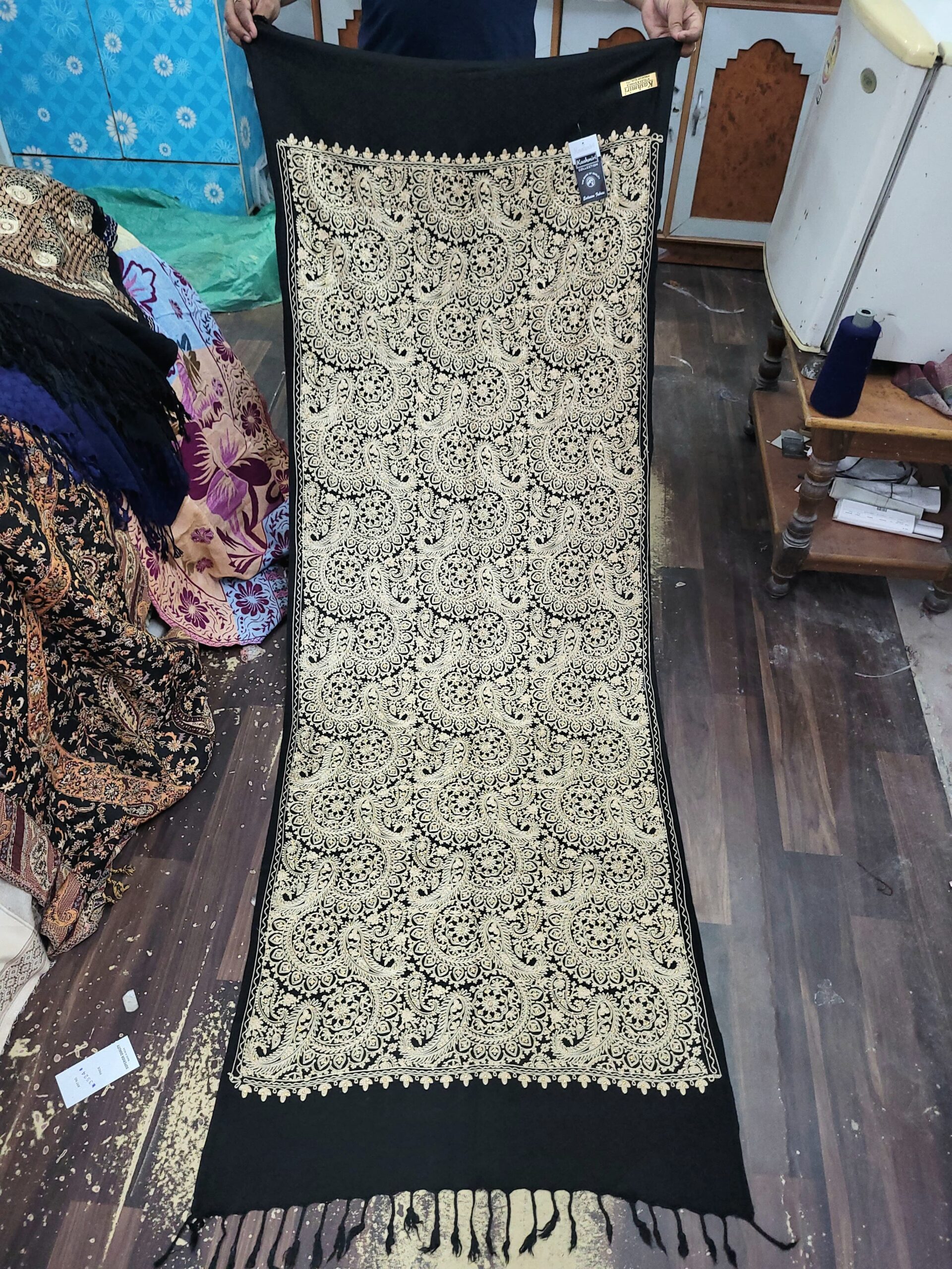 Viscose Embriodery Stole
