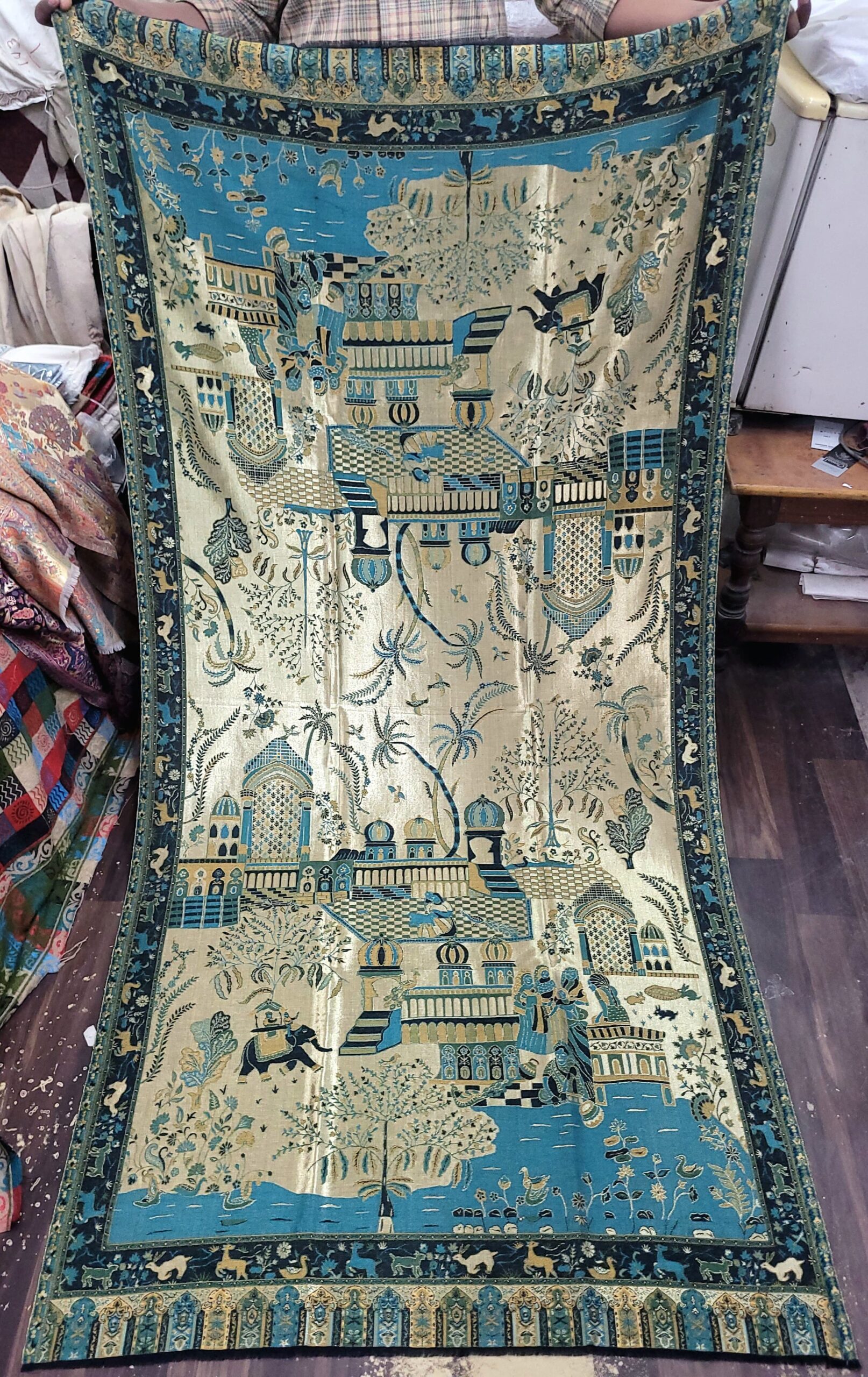 Moon light Reversible Pashmina Shawl