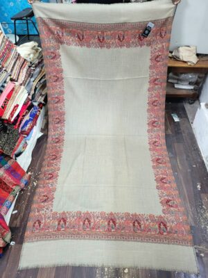 Pure Wool Figure Design Shawl