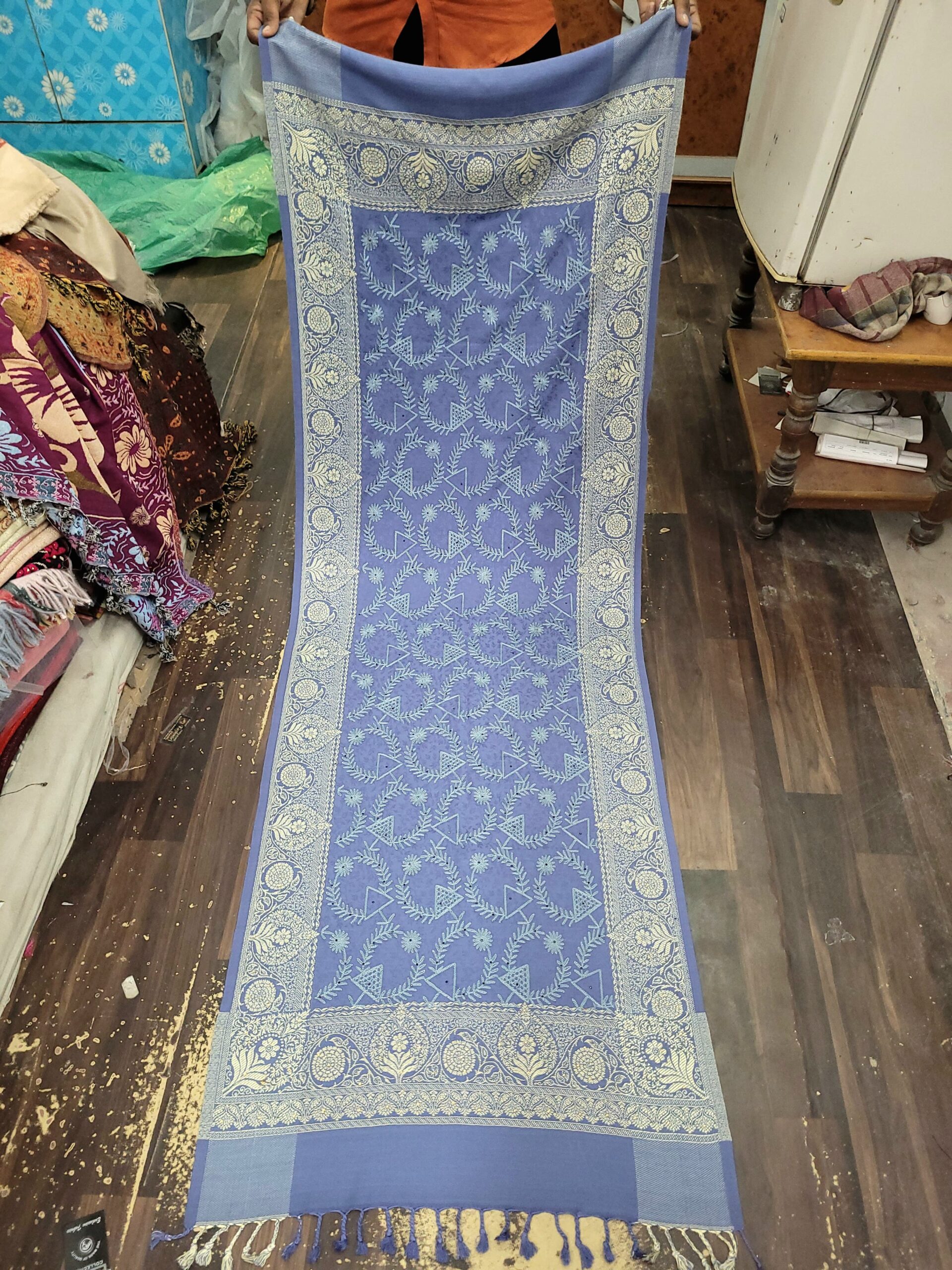 Viscose Embriodery Stole