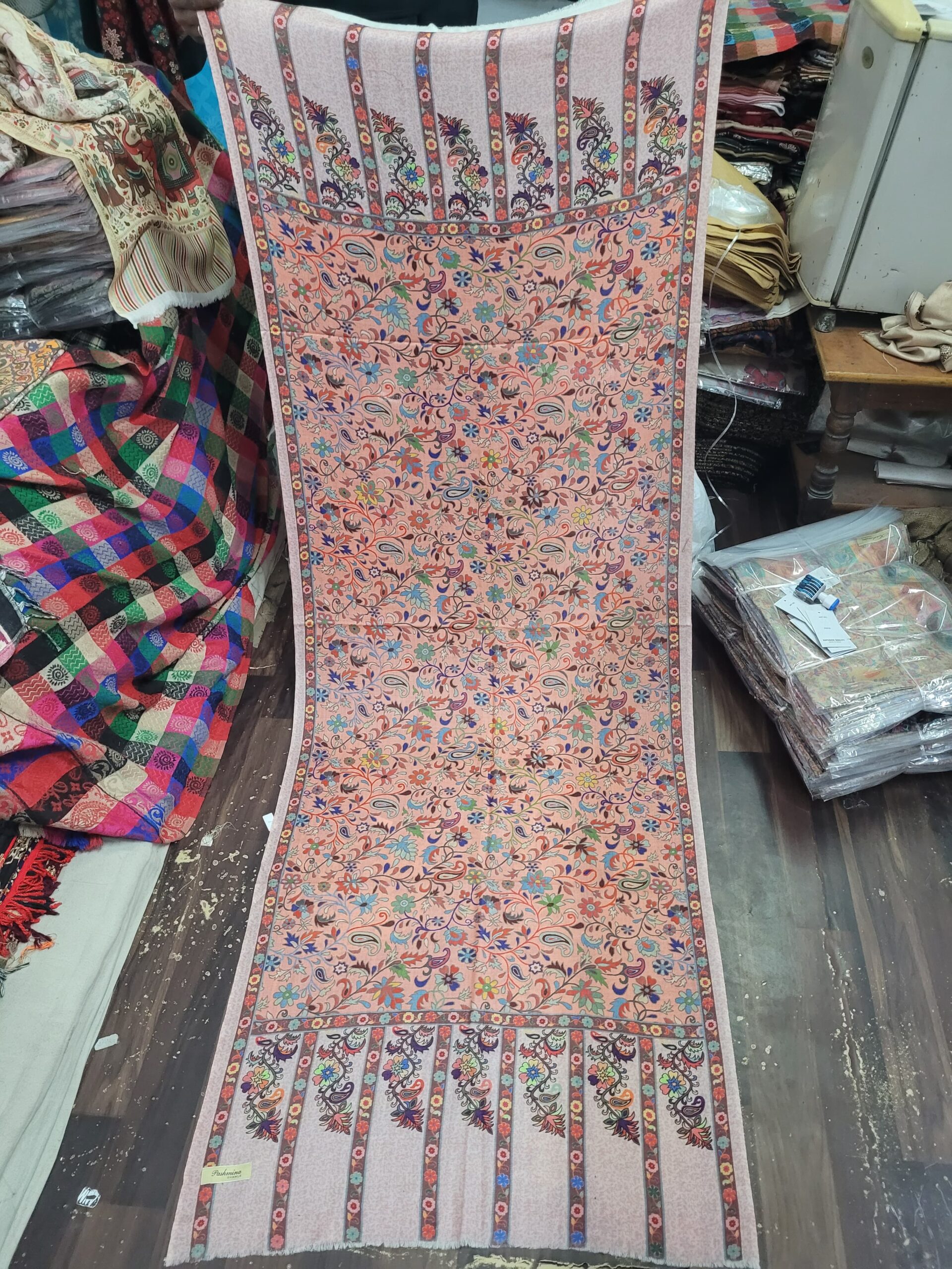 Digital Print Pure Wool Stole