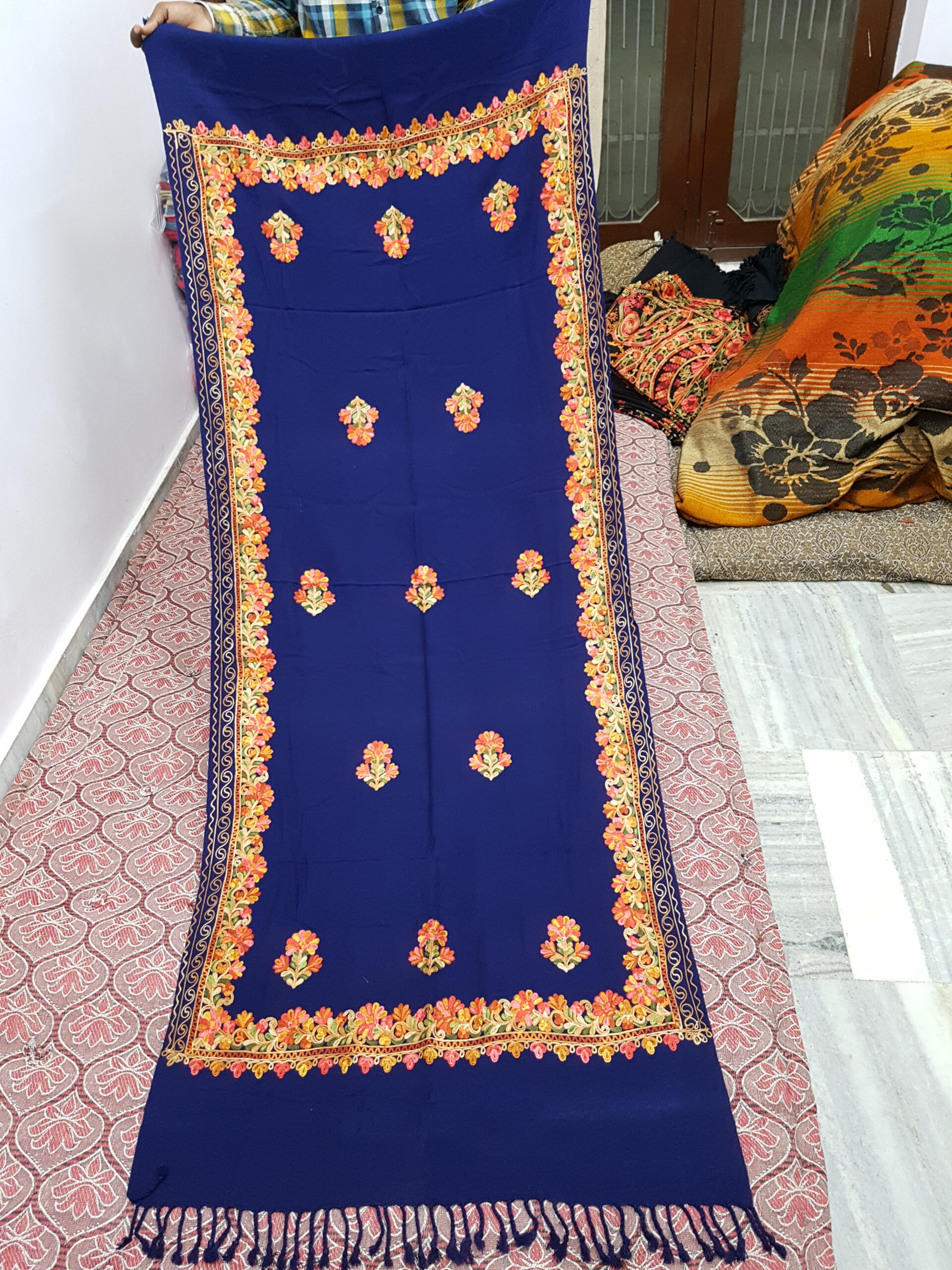 Acrylic Embriodery Stole