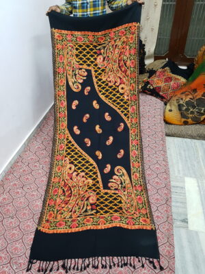 Acrylic Embriodery Stole