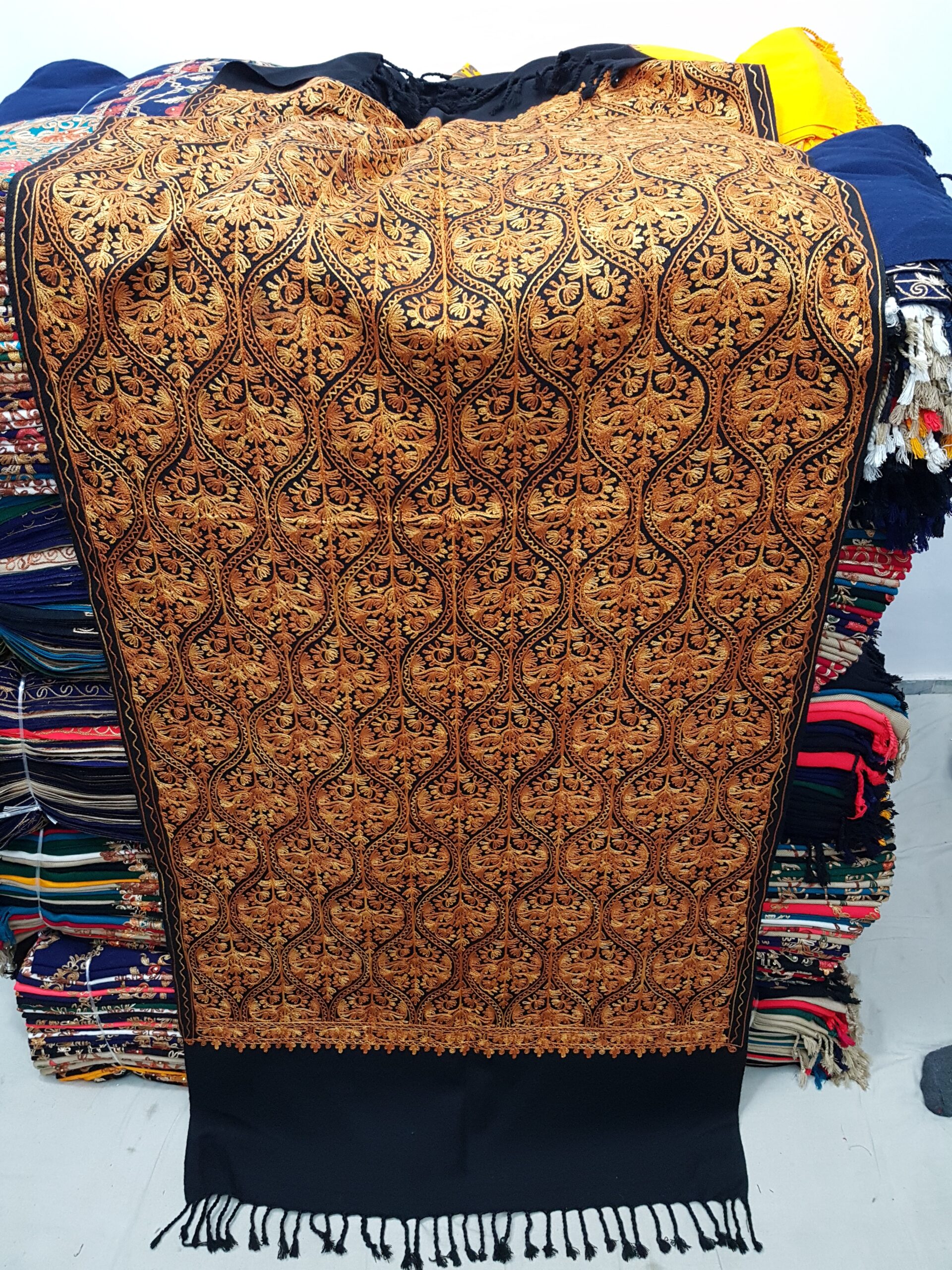 Acrylic Embroidery Stole