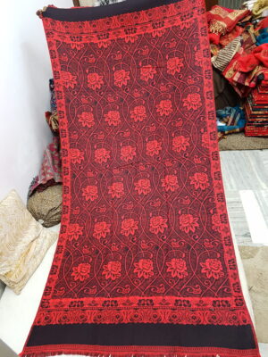 Acrylic Flower Jaal Shawl