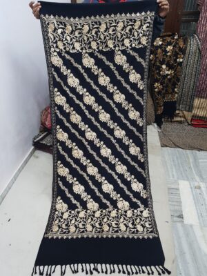 Acrylic Silk Embroidery Stole