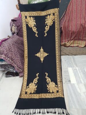 Acrylic Silk Embroidery Stole