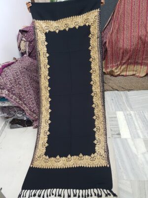 Acrylic Silk Embroidery Stole