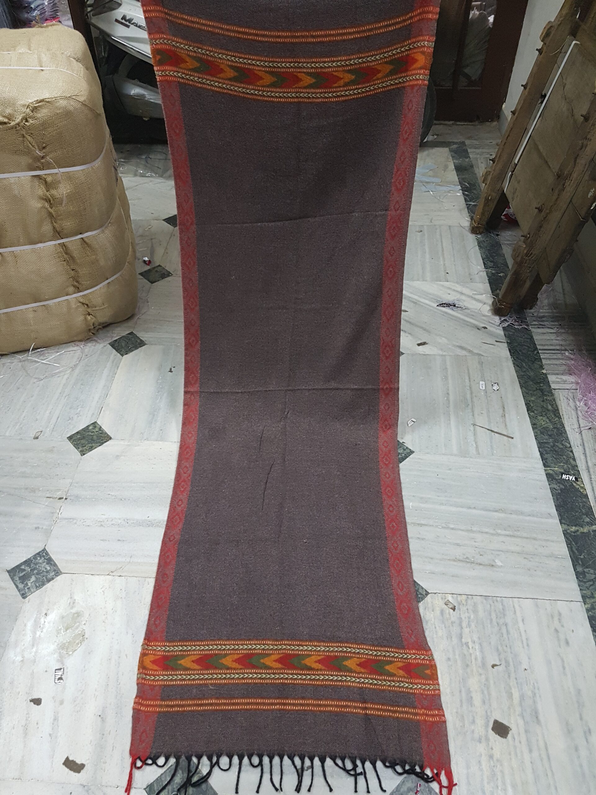Acrylic Vertical Kullu Stole