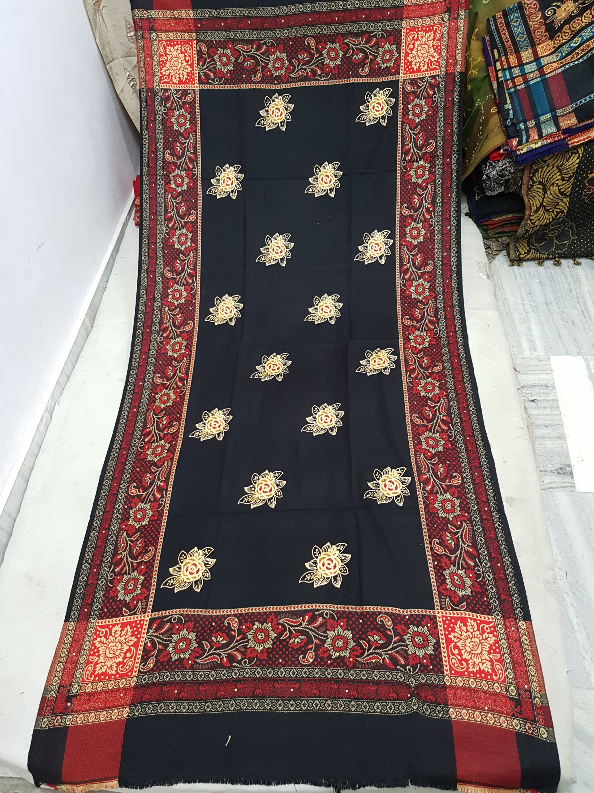 Embroidery Cashmilion Shawl