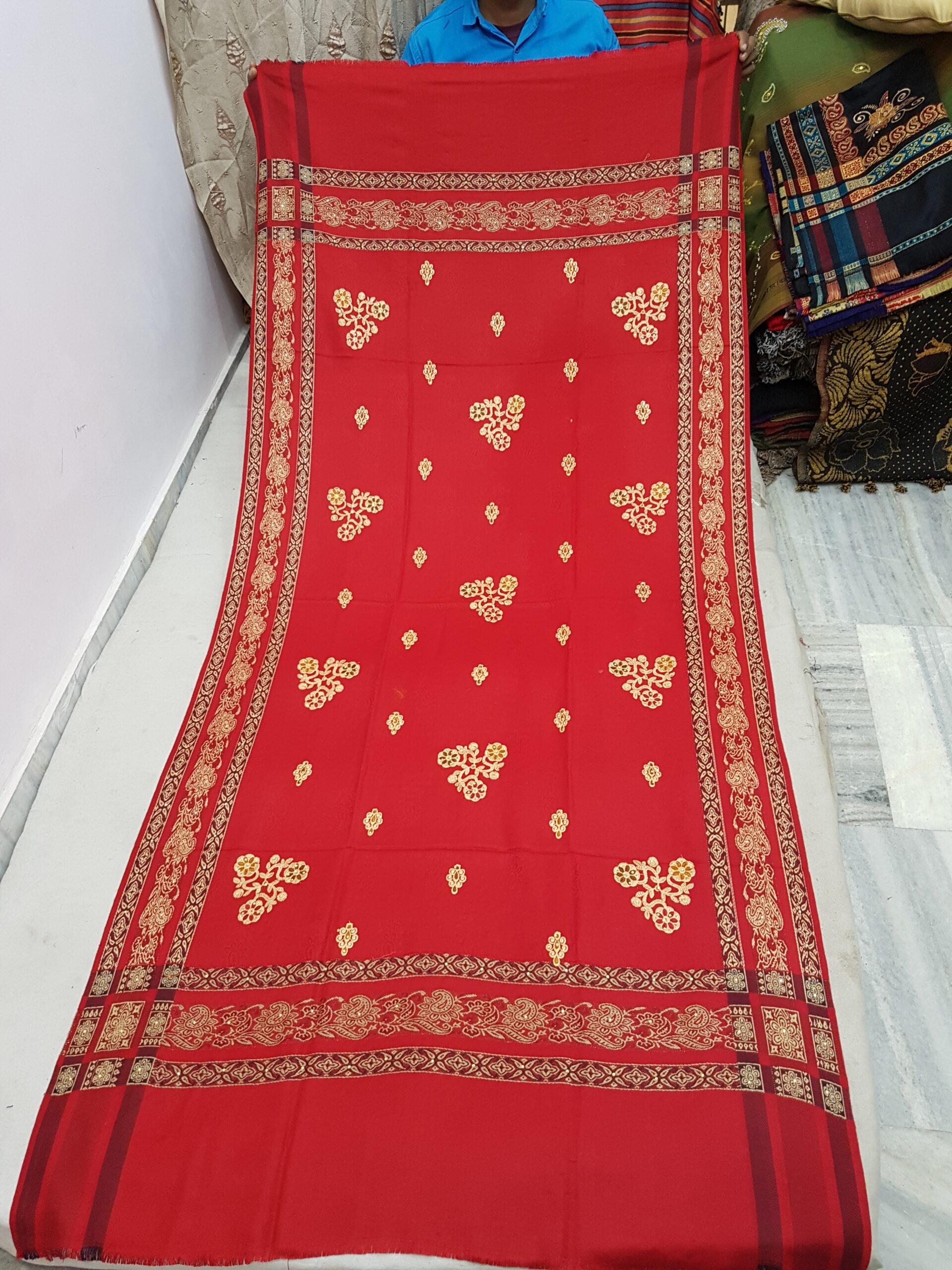 Embroidery Cashmilion Shawl